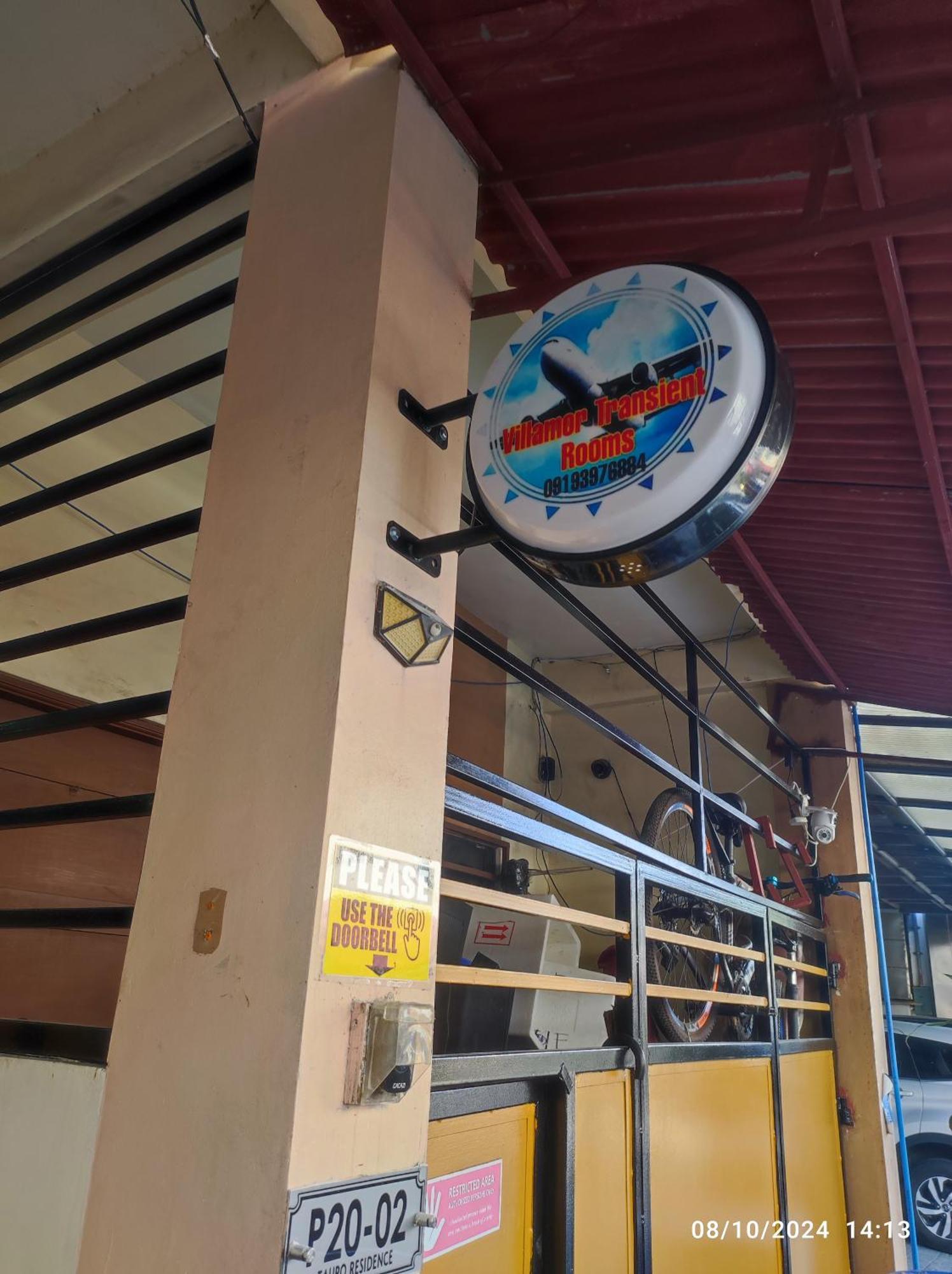 Airport Villamor Transient Rooms Manila Kültér fotó